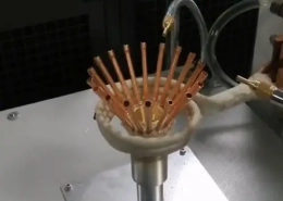 Saldatura del Collettore a Tubi di Rameubi di Rame-1 Copper Tube Manifold Welding-1