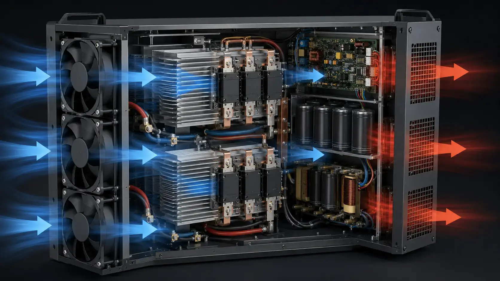 إتقان التسخين بالحث المبرد بالهواءي Øاستراتيجيات تبريد مثبتة لمنع توقف العملling Strategies to Prevent Downtime 3 air cooled induction heating internal