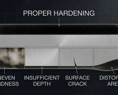 8 Common Induction Hardening Defects and How to Prevent Them 4 induction hardening defects overview