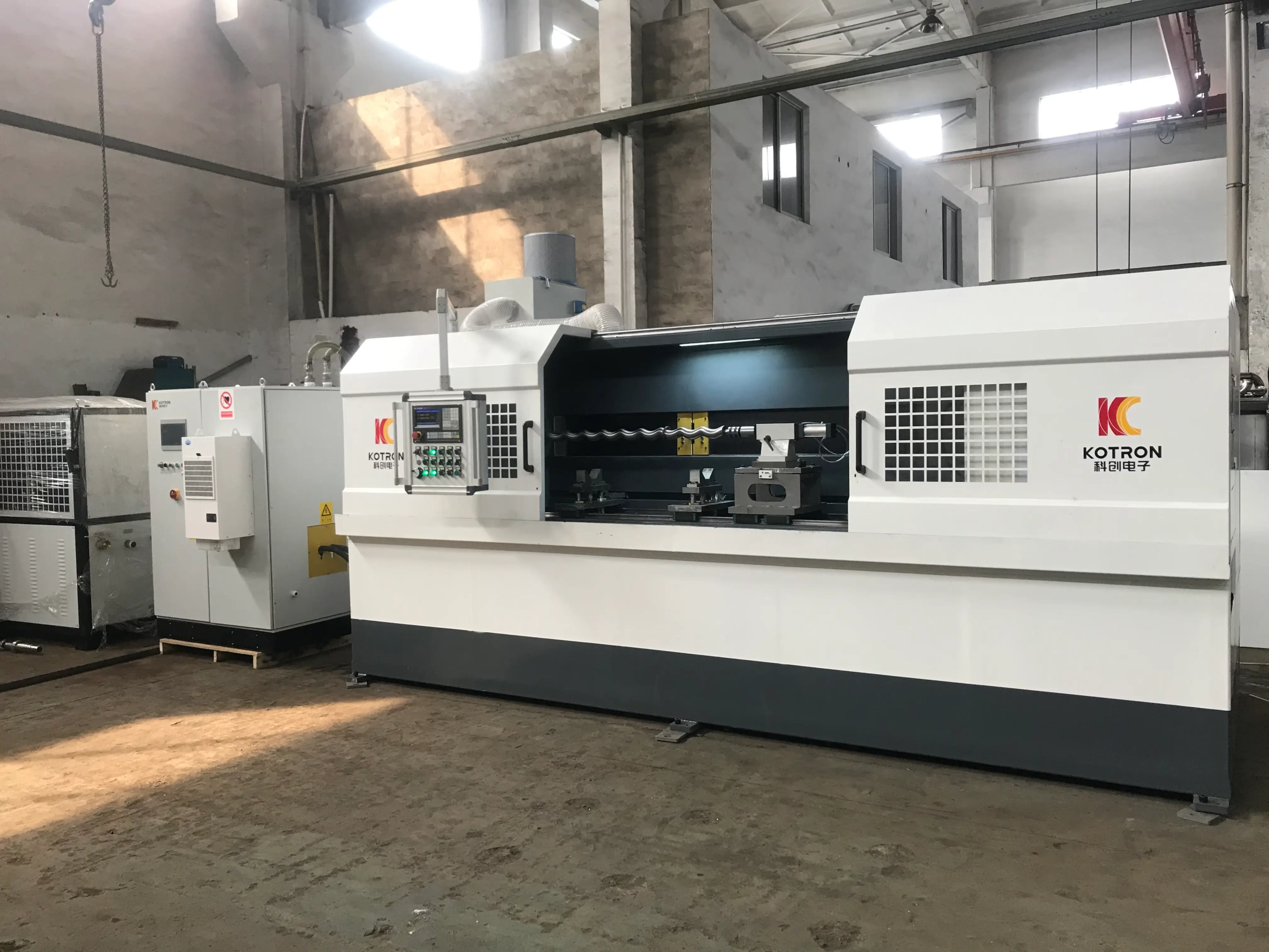Horizontal integrated quenching machine tool scaled