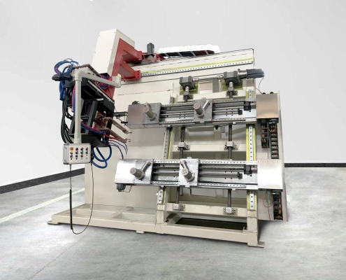 Inclined vertical raceway quenching machine tool