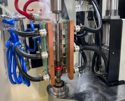 การดับเพลาแบบ Spline Spline shaft quenching
