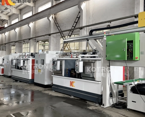 Automatische Beschickungs- und Abschreck-Produktionslinie vom Fachwerktyp Truss type automatic loading and quenching production line