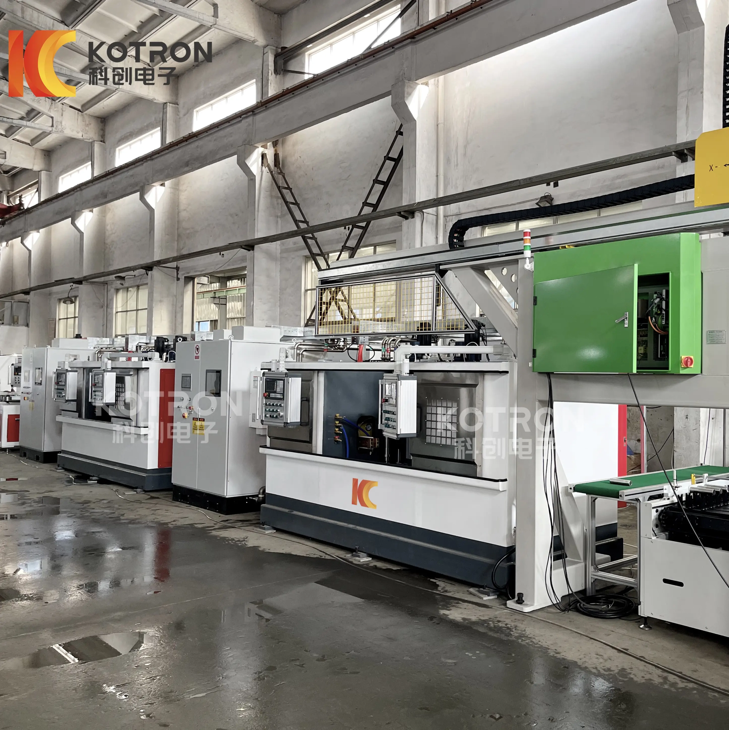 Truss-type automatic loading and quenching production line Truss type automatic loading and quenching production line scaled