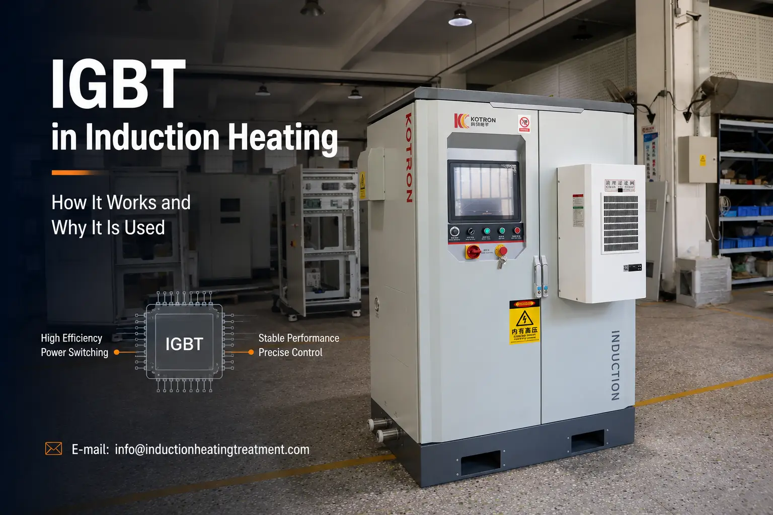 IGBT in InduktionsheizungsnetzteilenorWie es funktioniert und warum es verwendet wird igbt induction heating power supply