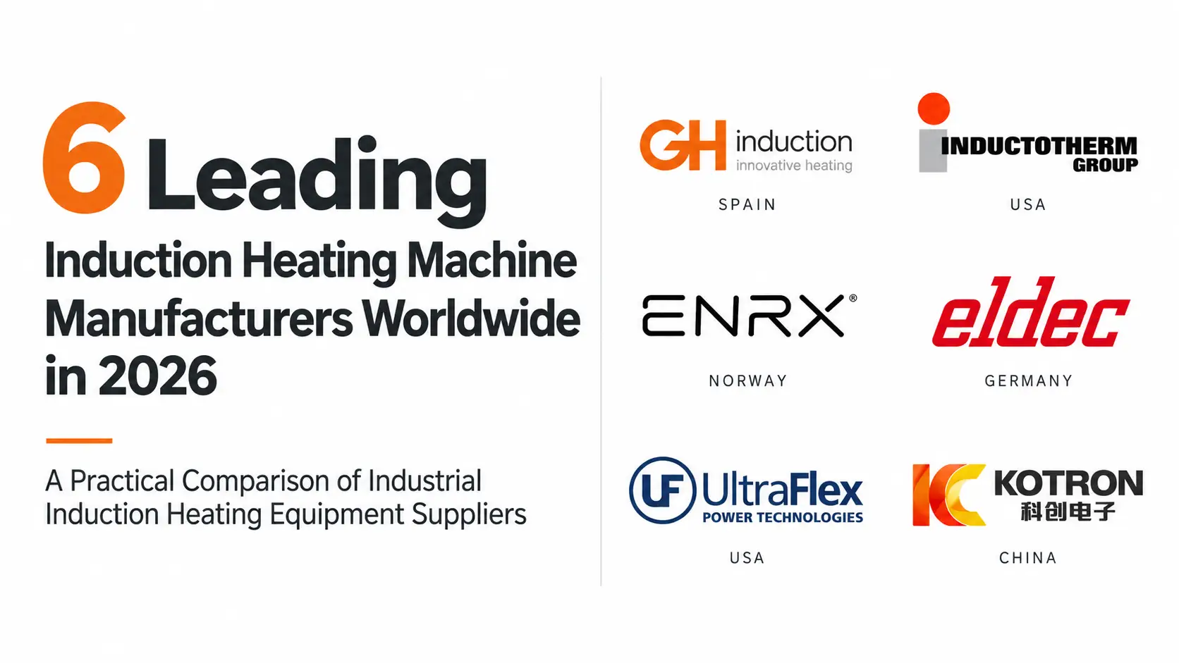 6 أبرز الشركات المصنعة لآلات التسخين التعريفي في جميع أنحاء العالم 2026 27 6 Leading Induction Heating Machine Manufacturers Worldwide in 2026