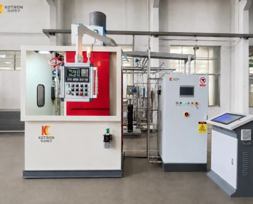 آلة تقسية الأعمدة بالتحريض CNC CNC Shaft Induction Hardening Machine