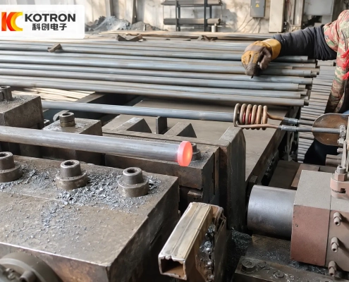 Induction Bar End Heating Machine for Forging1
