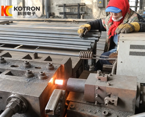 Induction Bar End Heating Machine for Forging2