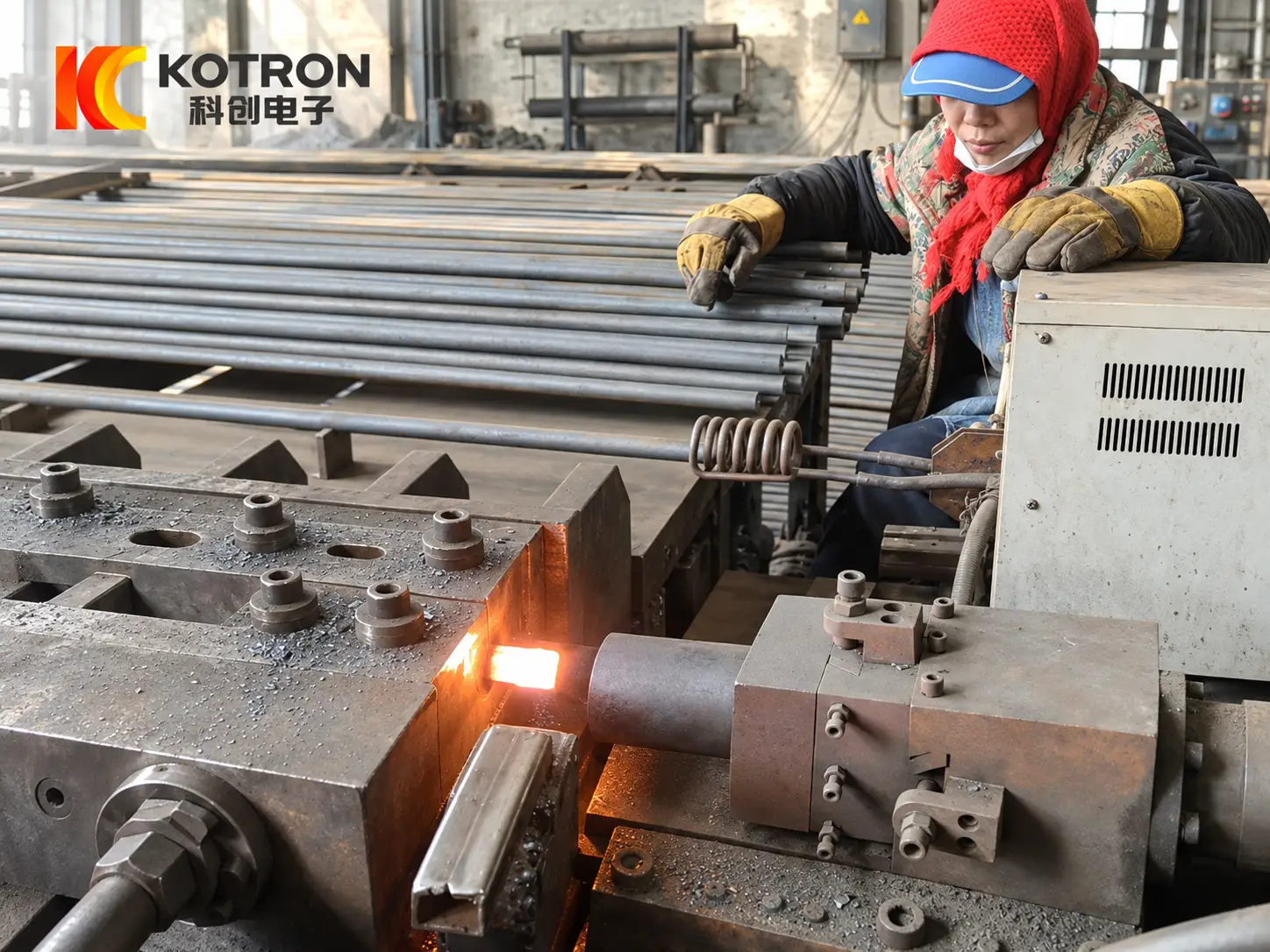 Induction Bar End Heating Machine for Forging2