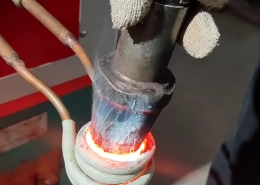 Induktionsheizsystem zur Entfernung von Hartmetallspitzenllspitzen11 Induction Heating System for Carbide Tip Removal1
