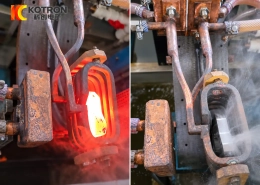 brake shoe induction hardening process