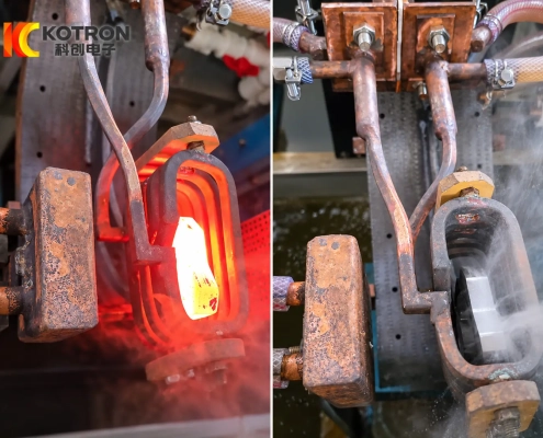 brake shoe induction hardening process