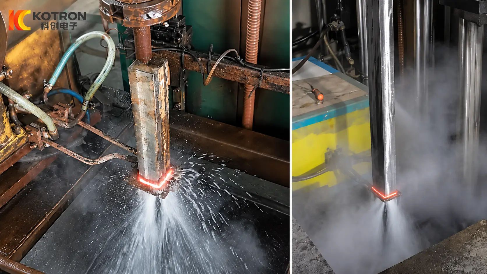 Four-Side Induction Hardening Machine for Guide Rails, Square and Rectangular Parts 3 four side induction hardening machine