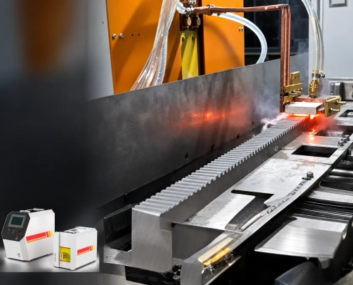 зубчатая рейка, машина индукционной закалки герой gear rack induction hardening machine hero