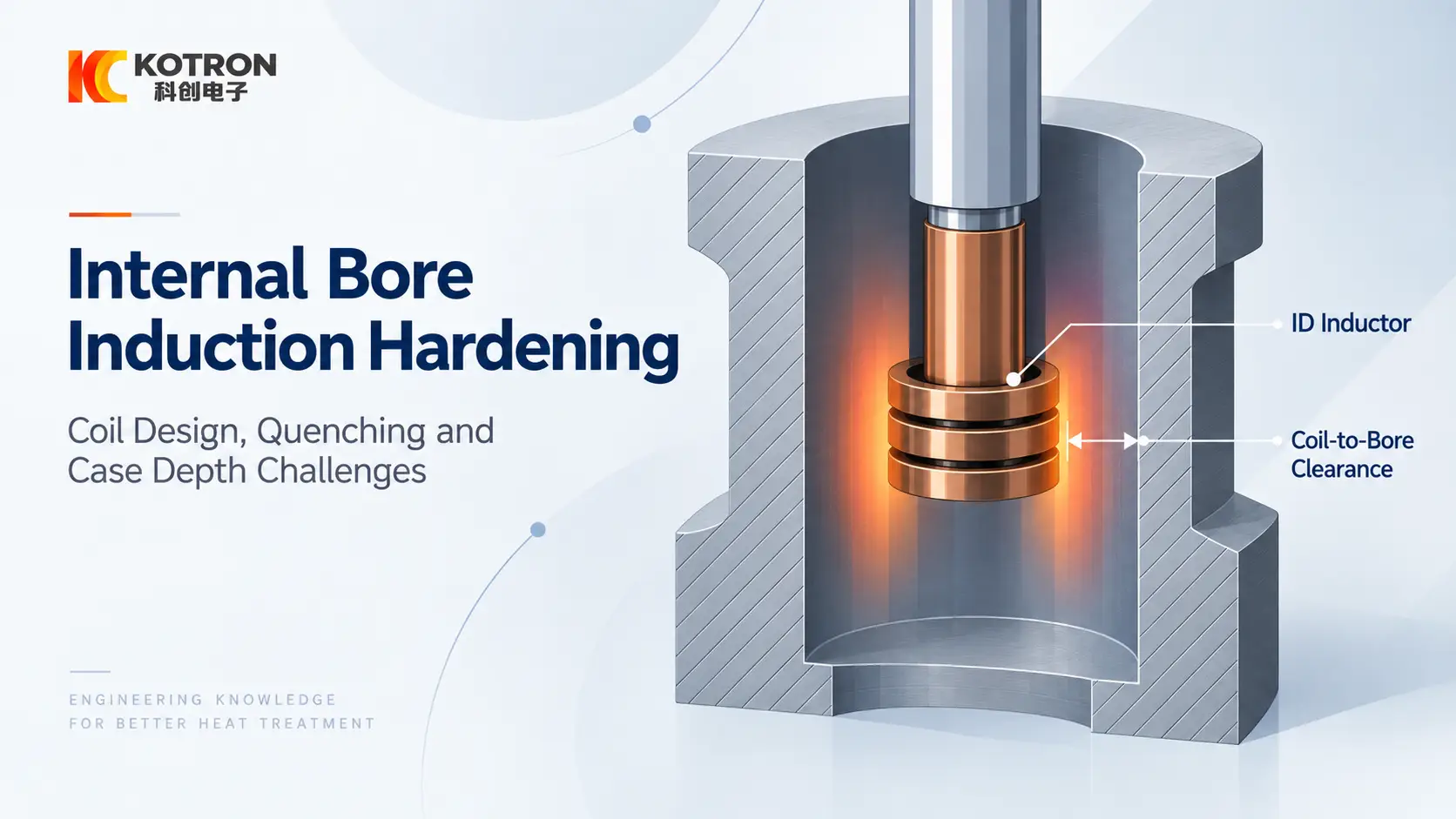 تصلب الحث الداخليلتصميم الملفn,تحديات التبريد وعمق الحالةs 21 internal bore induction hardening challenges