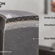 Oberflächenentkohlung, Induktionshärtung surface decarburization induction hardening