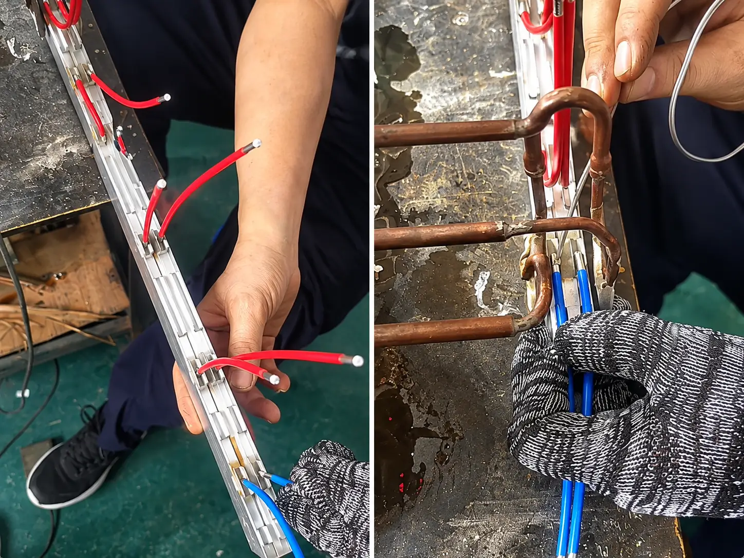 cavity-phase-shifter-wire-induction-soldering cavity phase shifter wire induction soldering