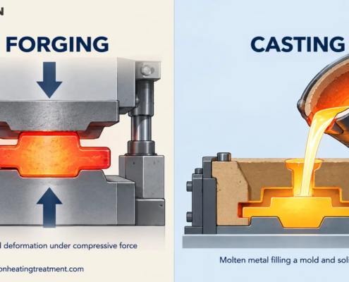 Forging vs Casting: Strength, Cost, Defects & Applications 1 forging vs casting comparison