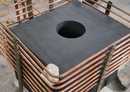 graphite mold induction heating system