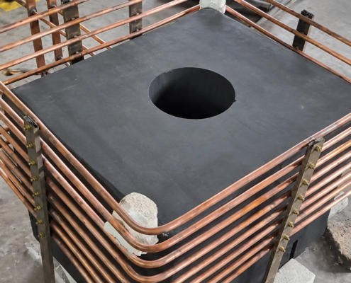 graphite mold induction heating system