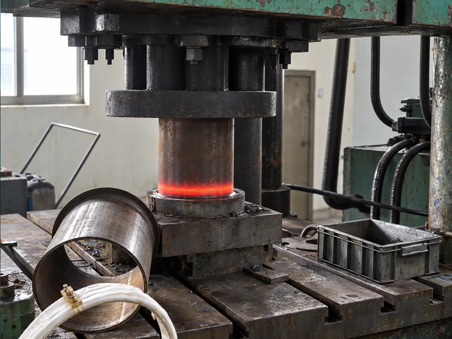 steel-tube-end-hot-forming-press steel tube end hot forming press
